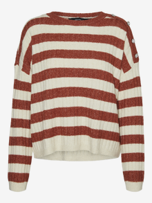 Vero Moda VMELYA Pullover -Red Ochre - 10296223