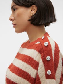 Vero Moda VMELYA Pullover -Red Ochre - 10296223