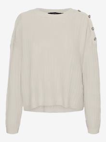 Vero Moda VMELYA Pullover -Birch - 10296223