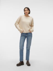 Vero Moda VMELYA Pullover -Birch - 10296223