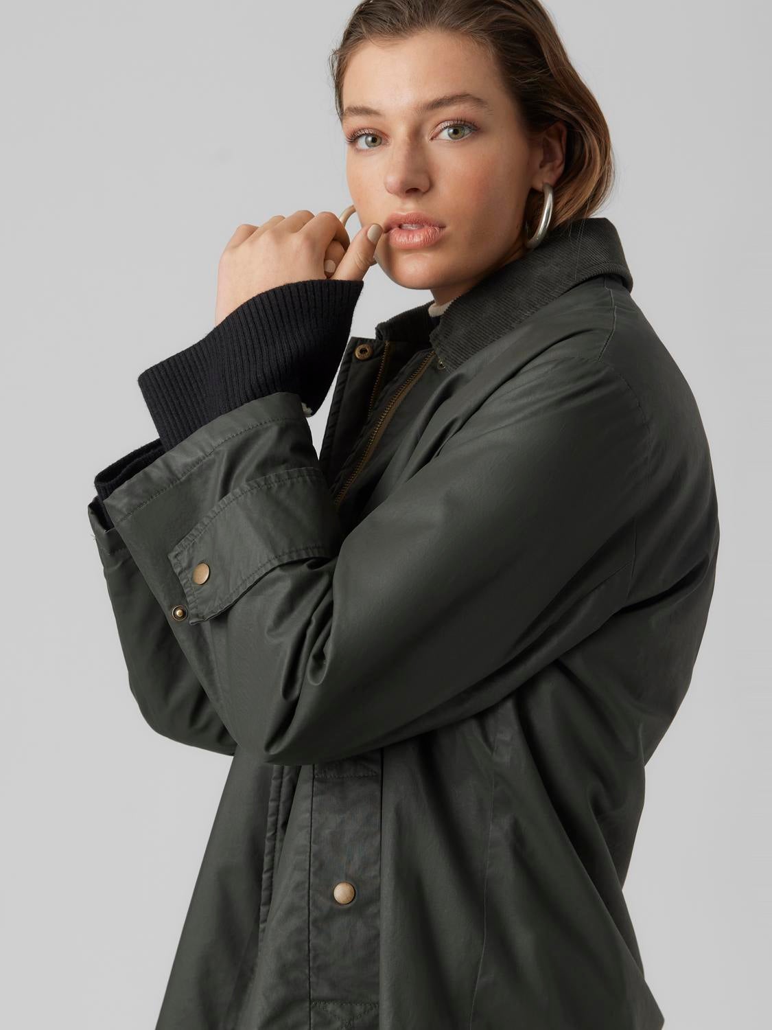 Manteau gris best sale vero moda