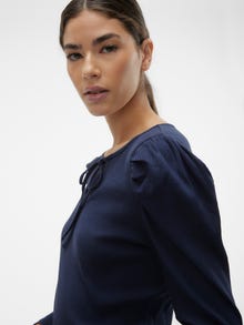 Vero Moda VMGARBIE T-Shirt -Navy Blazer - 10296235