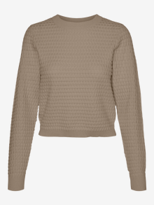 Vero Moda VMHART Pullover -Silver Mink - 10296242