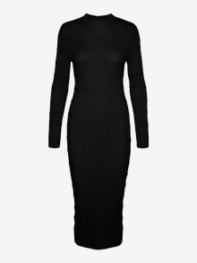 Vero Moda VMLUCKY Long dress -Black - 10296375