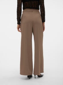 Vero Moda VMPIXI Trousers -Brown Lentil - 10296556