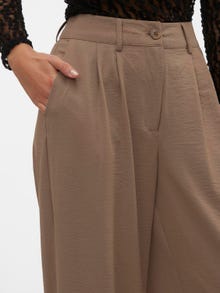 Vero Moda VMPIXI Trousers -Brown Lentil - 10296556