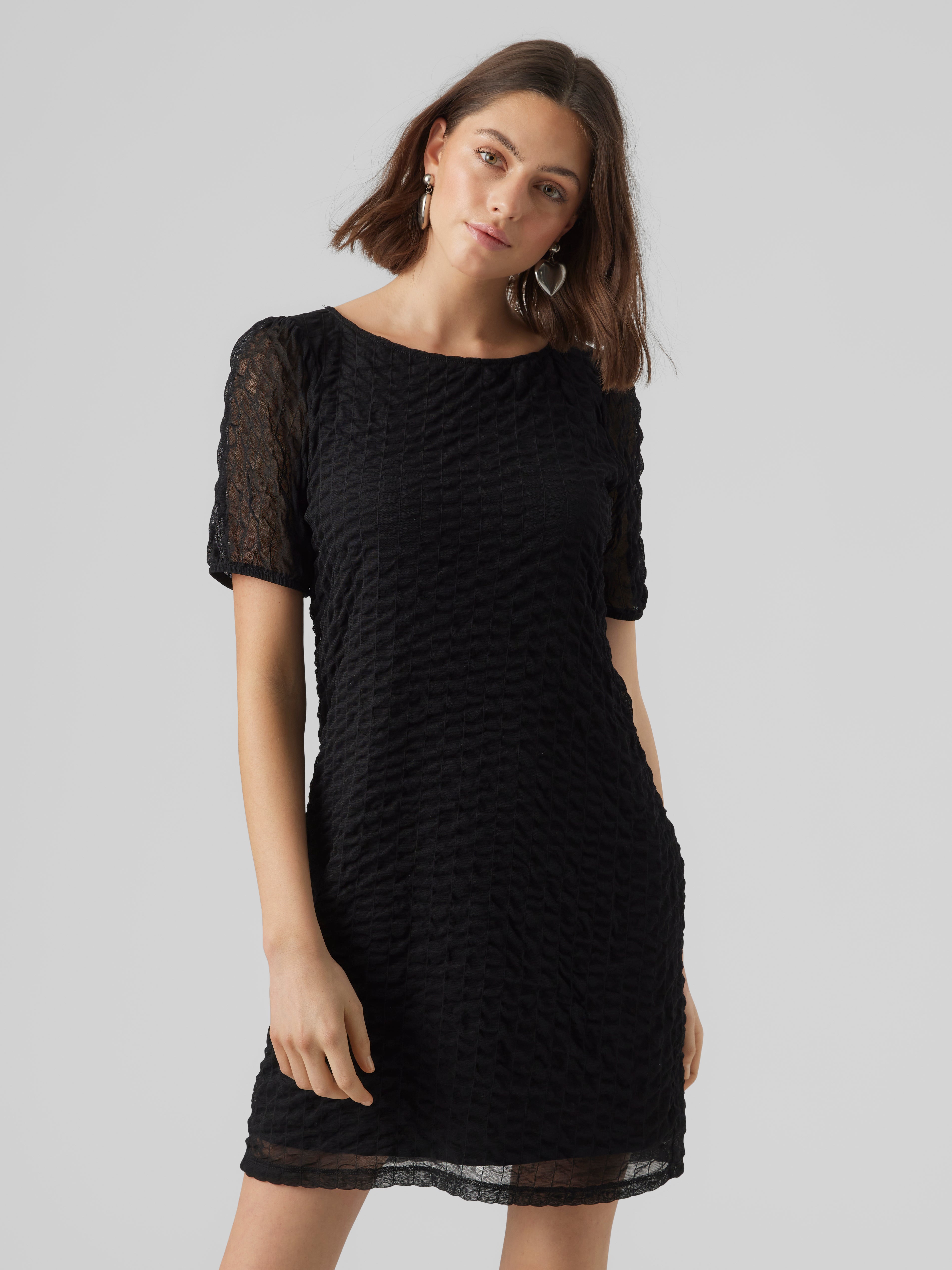 VMGILSA Short dress | Black | Vero Moda®