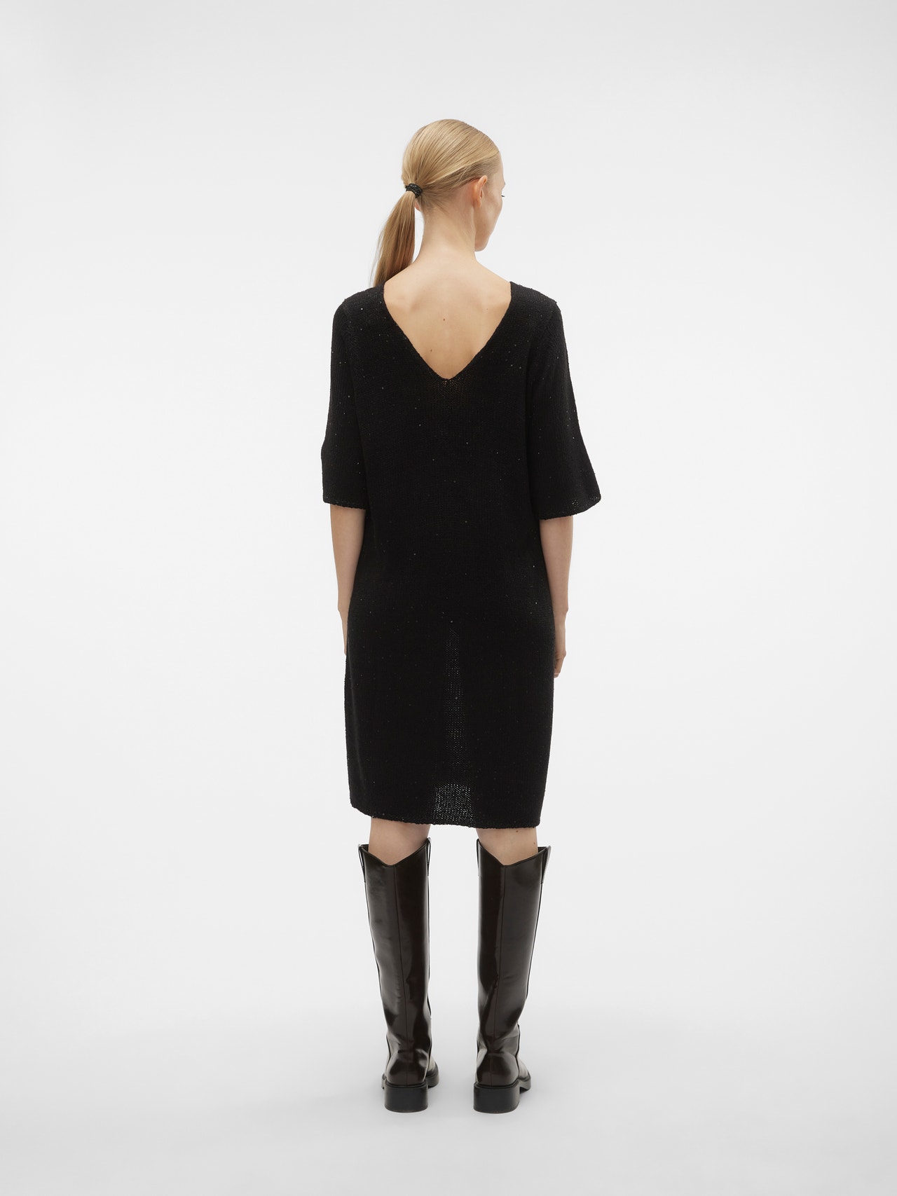Vero Moda VMLEILANI Short dress -Black - 10296634