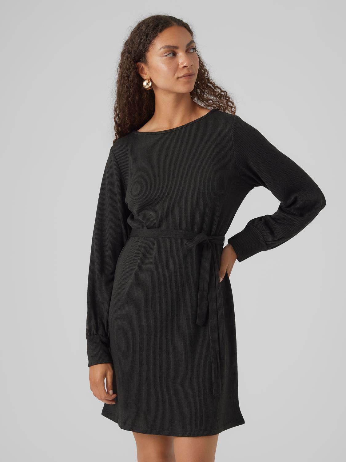 Vero Moda Black Colored Embellished Dress - Buy Vero Moda Black Colored  Embellished Dress online in India