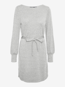 Vero Moda VMOTEA Kurzes Kleid -Light Grey Melange - 10296713