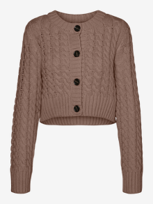 Vero Moda VMMITZI Knit Cardigan -Brown Lentil - 10296787