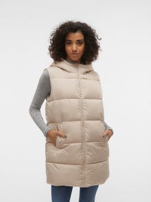 Vero Moda VMLIGAHOLLY Otw Gilet -Doeskin - 10296796