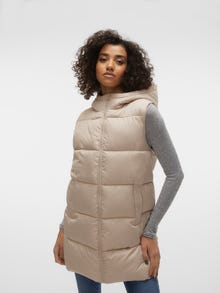 Vero Moda VMLIGAHOLLY Otw Gilet -Doeskin - 10296796