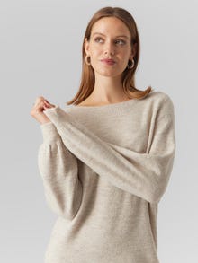 VERO MODA Vmlefile Balloon LS Boatneck Dress Noos Women's VERO MODA Vmlefile Balloon LS Boatneck Dress Noos Women's