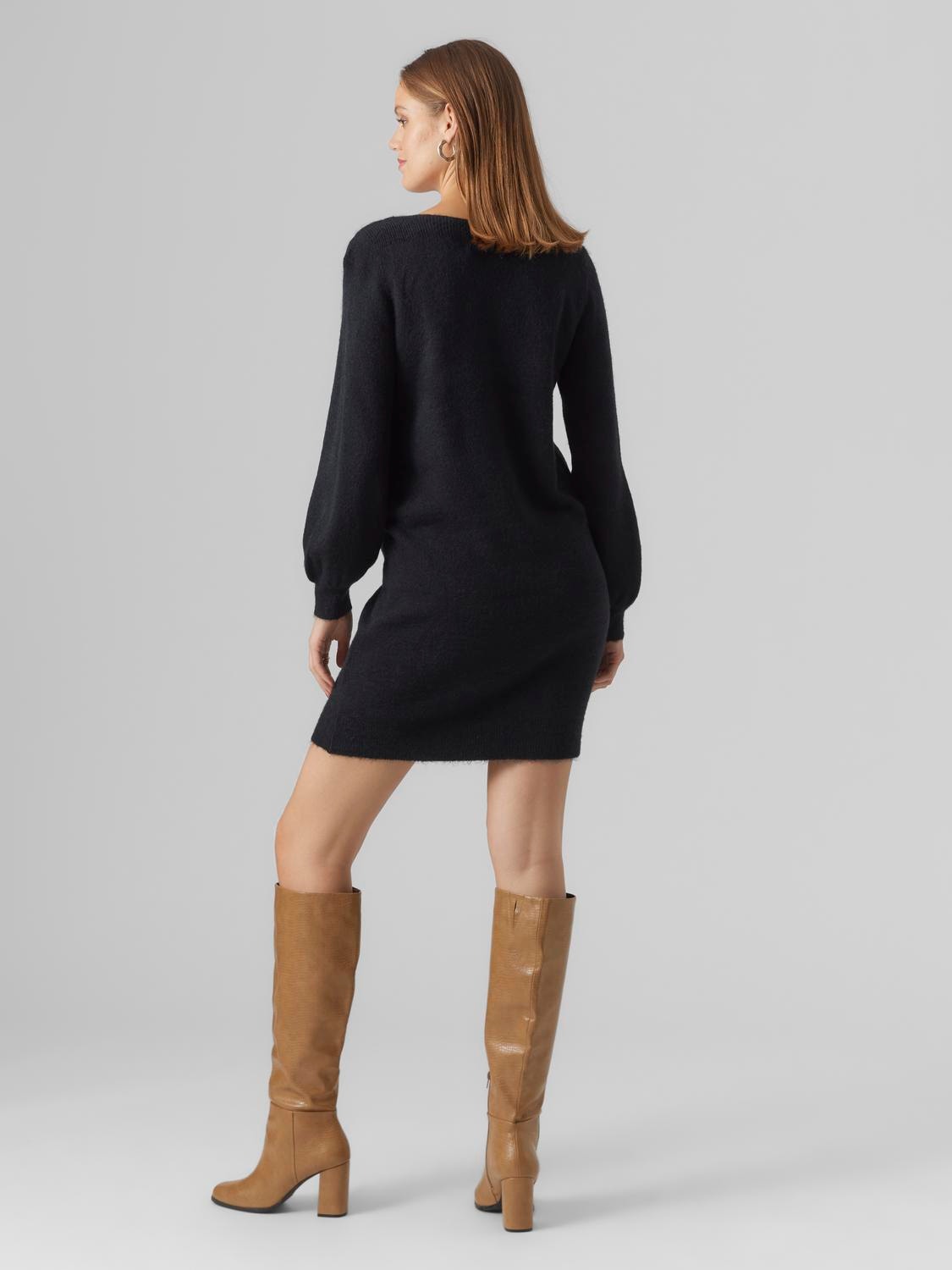 Vero Moda VMLEFILE Kort kjole -Black - 10296805