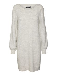 Vero Moda VMLEFILE Kort kjole -Light Grey Melange - 10296805