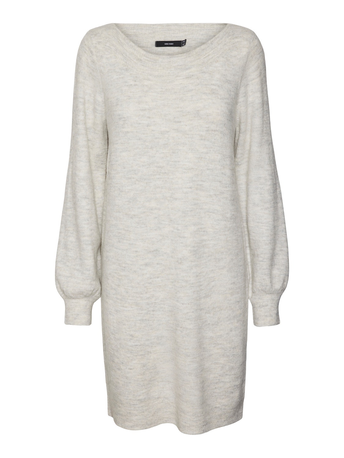 Vero Moda VMLEFILE Robe courte -Light Grey Melange - 10296805