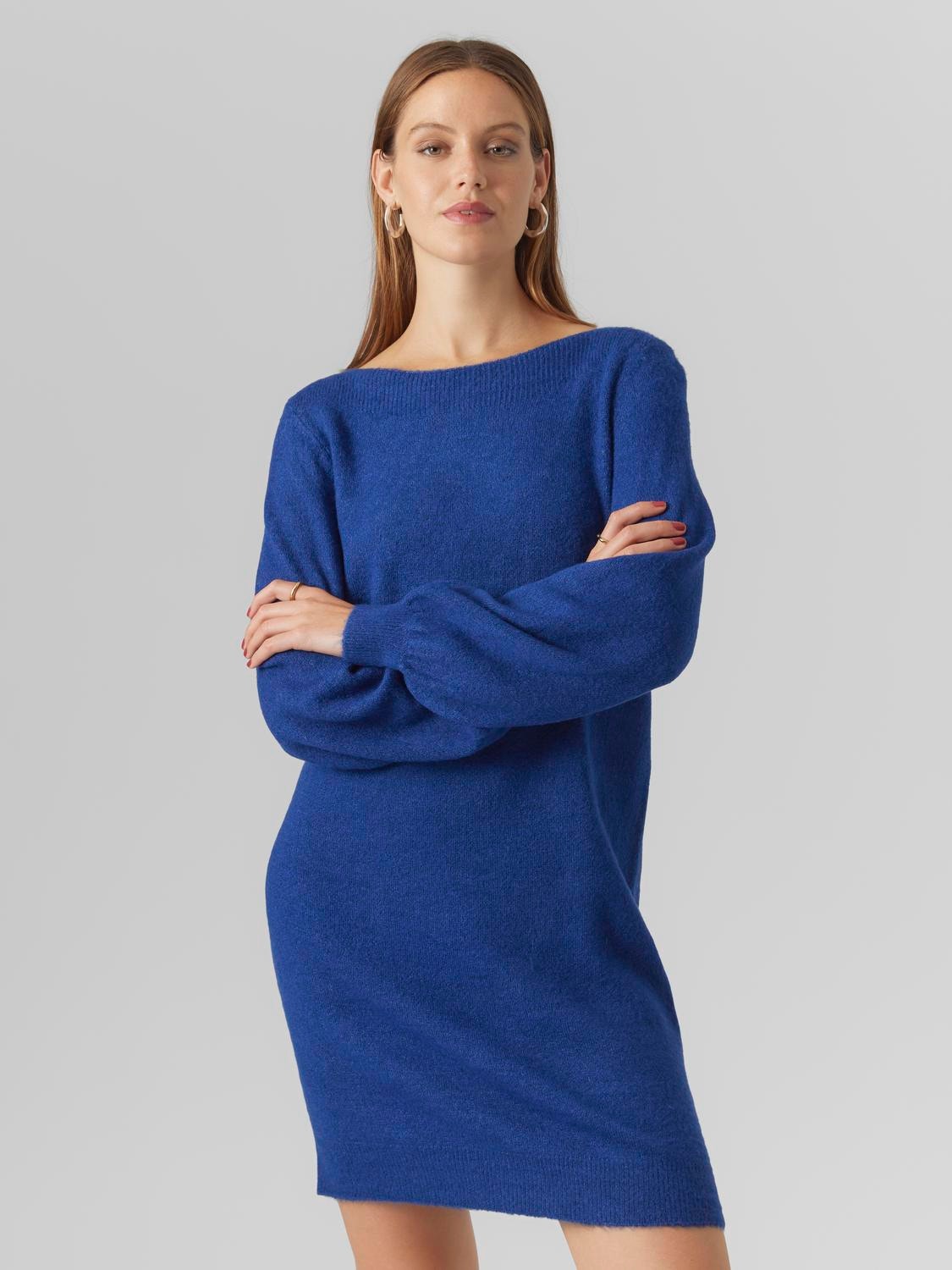 Vero Moda VMLEFILE Kort klänning -Sodalite Blue - 10296805