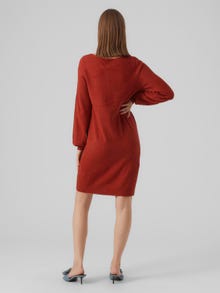 Vero Moda VMLEFILE Korte jurk -Red Ochre - 10296805