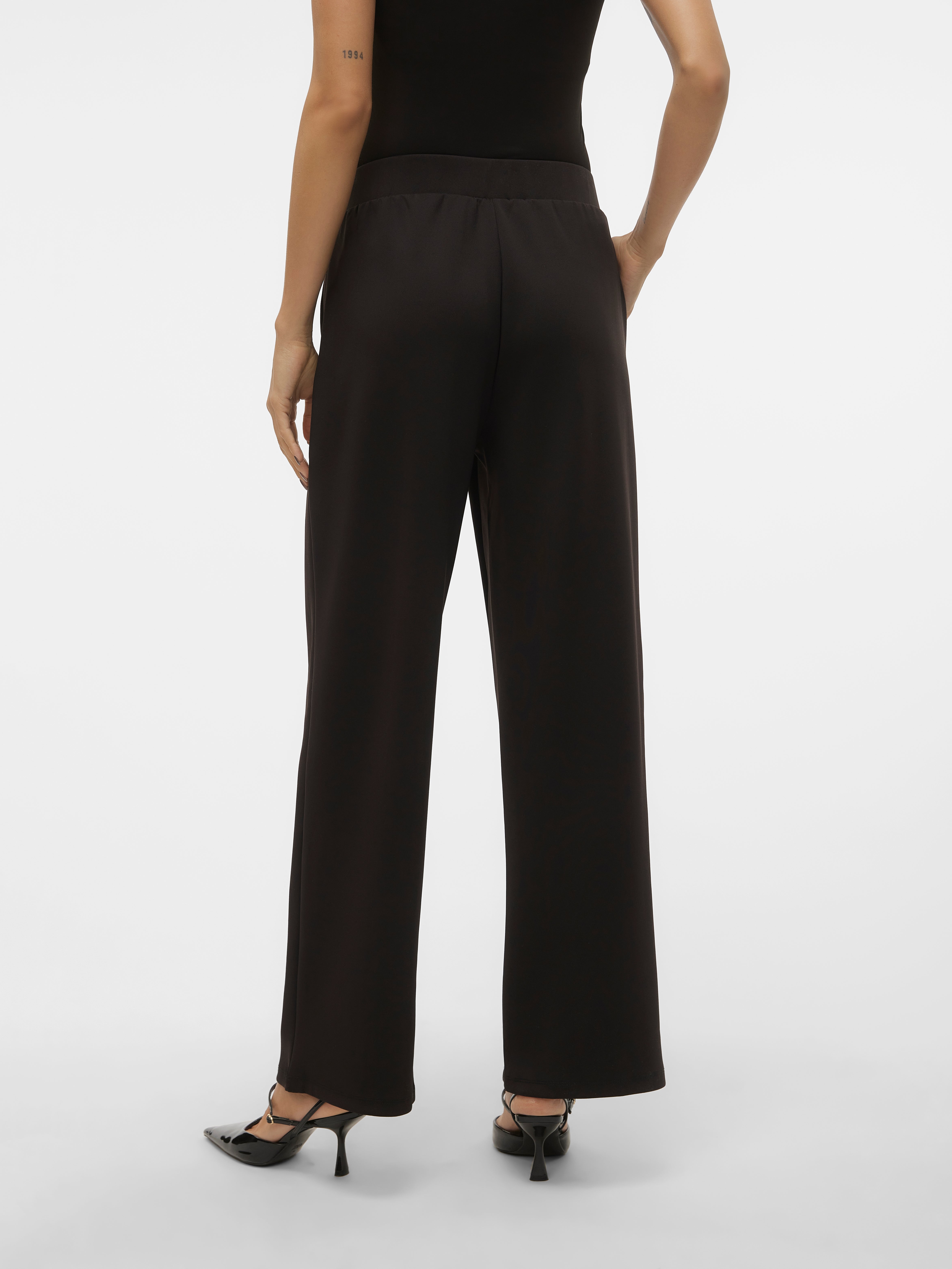 pantalon noir chiné taille L neuf marque ANTTHONY