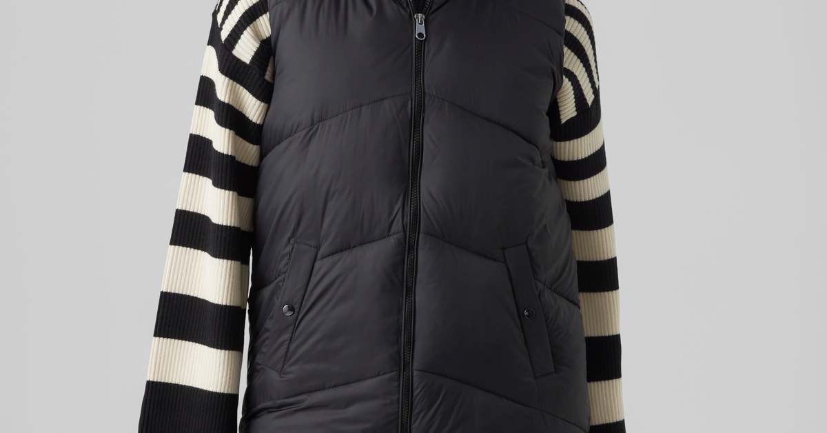 Chaleco Acolchado VERO MODA Para Mujer - Diseño Con Cuello Alto Y Bolsillos, Ideal Para Otoño/Invierno