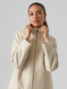 Vero Moda VMPOPZIPPER Jas -Oatmeal - 10296899