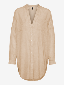 Vero Moda VMISABELL Shirt -Travertine - 10296901