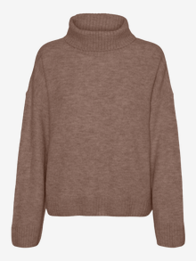 Vero Moda VMLEFILE Pullover -Brown Lentil - 10296977