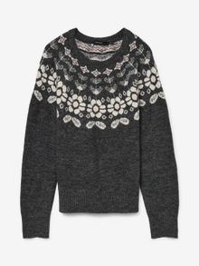 Vero Moda VMSIMONE Pull-overs -Dark Grey Melange - 10296978