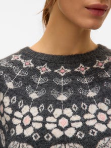 Vero Moda VMSIMONE Pull-overs -Dark Grey Melange - 10296978