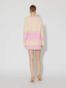 Vero Moda SNGWEN Strickjacke -Créme De Pêche - 10297023