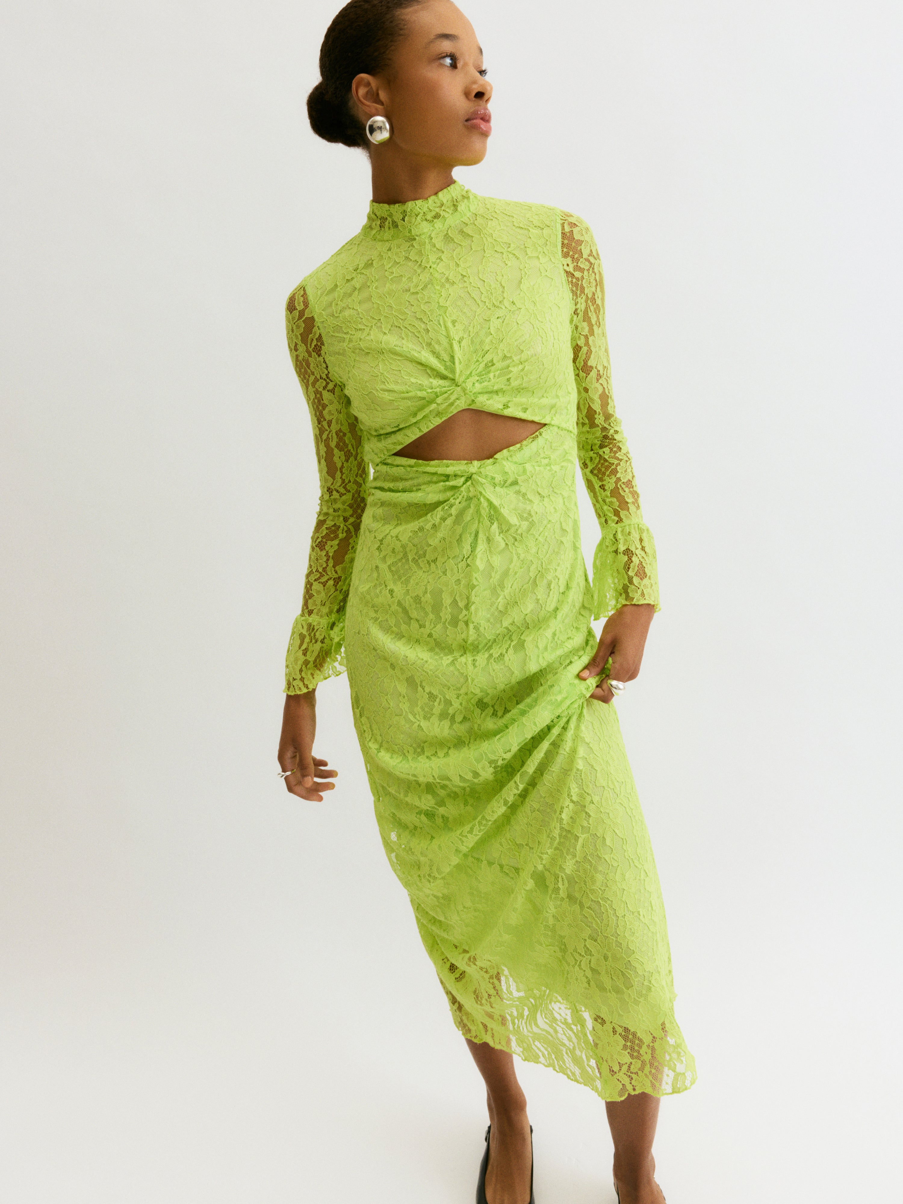 Long hotsell neon dress