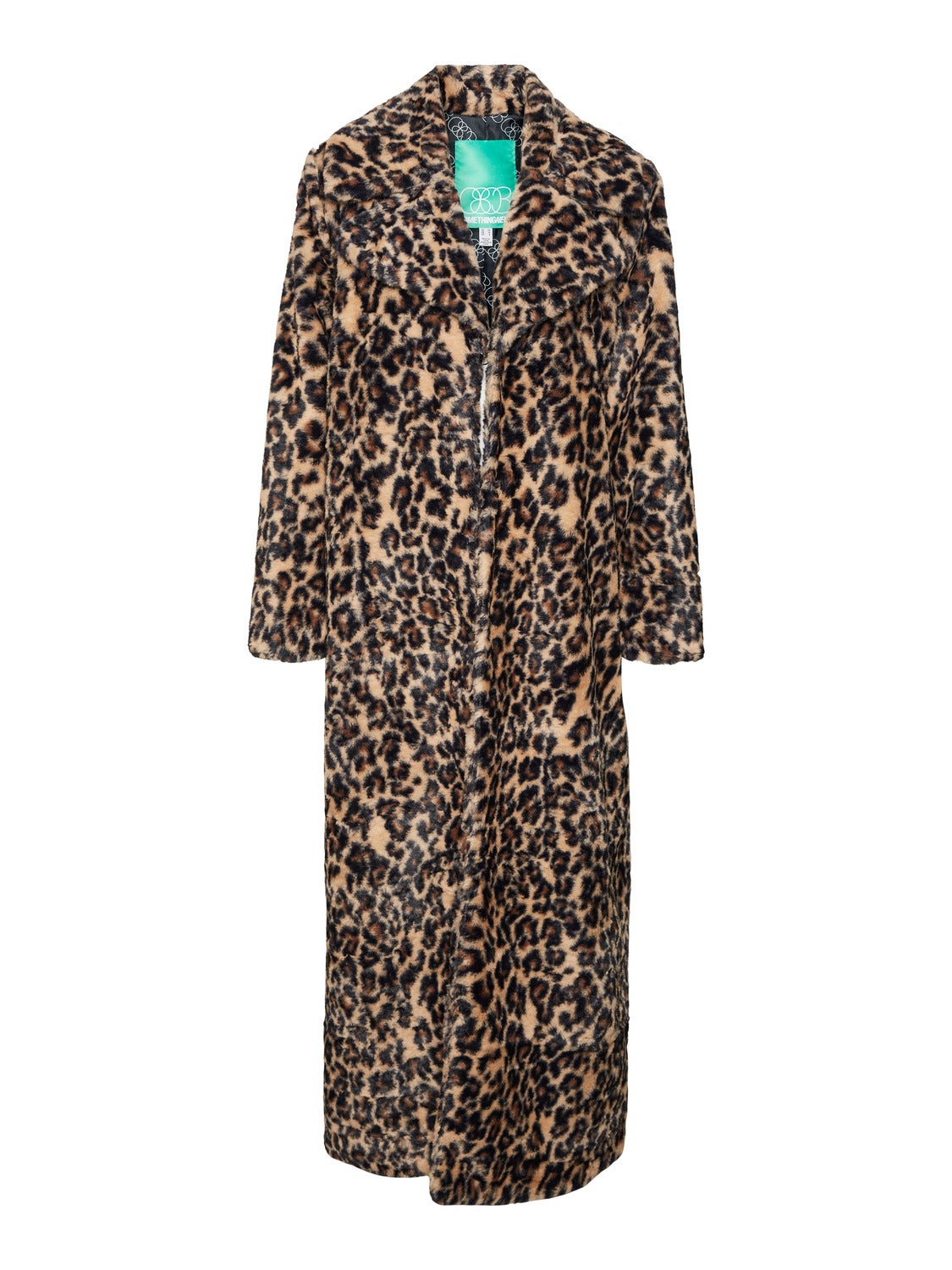 Few moda leopard trench cheap coat