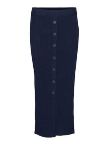 Vero Moda VMVIKIE Long skirt -Navy Blazer - 10297057