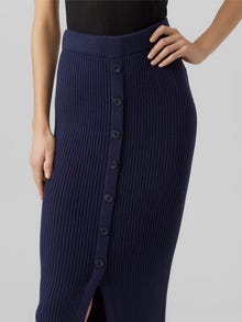 Vero Moda VMVIKIE Long skirt -Navy Blazer - 10297057