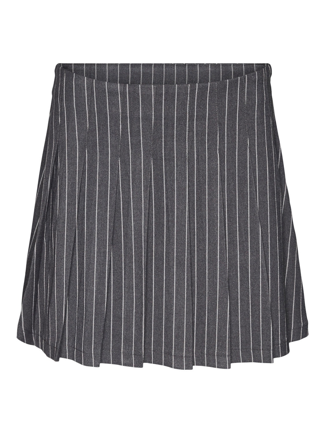 Vero Moda SOMETHINGNEW X LAME COBAIN Mini skirt -Grey Pinstripe - 10297068