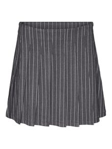 Vero Moda SOMETHINGNEW X LAME COBAIN Mini skirt -Grey Pinstripe - 10297068