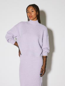 Vero Moda SOMETHINGNEW X #GRWM Sweter -Purple Heather - 10297084