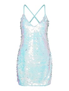 Vero Moda SOMETHINGNEW X #GRWM Kort klänning -Blue Radiance - 10297090