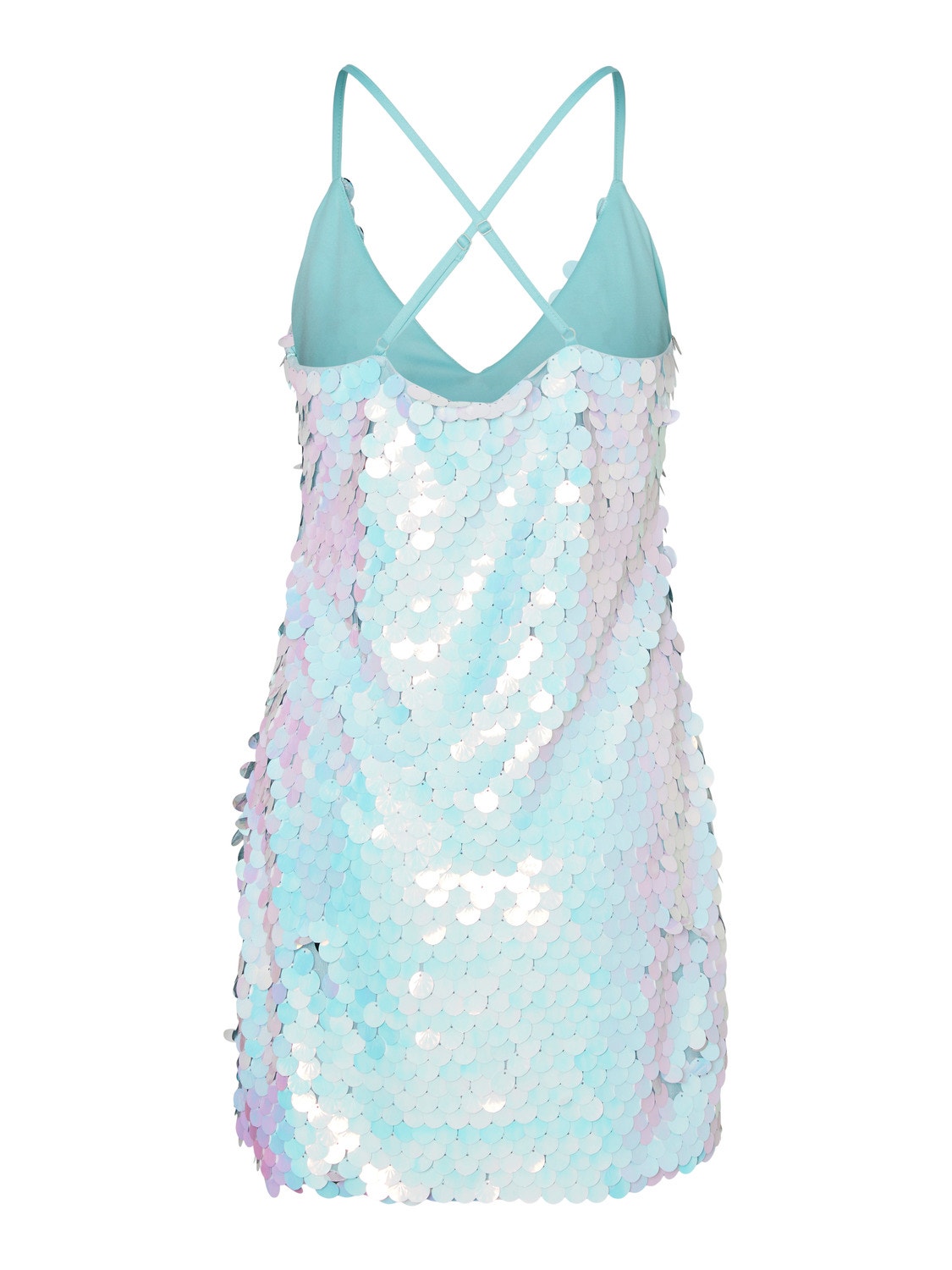 Vero Moda SOMETHINGNEW X #GRWM Kort kjole -Blue Radiance - 10297090