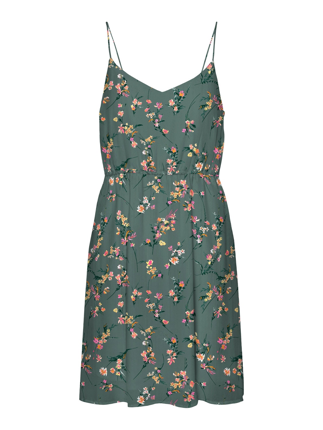Regular Fit Petite Short dress | Medium Green | Vero Moda®