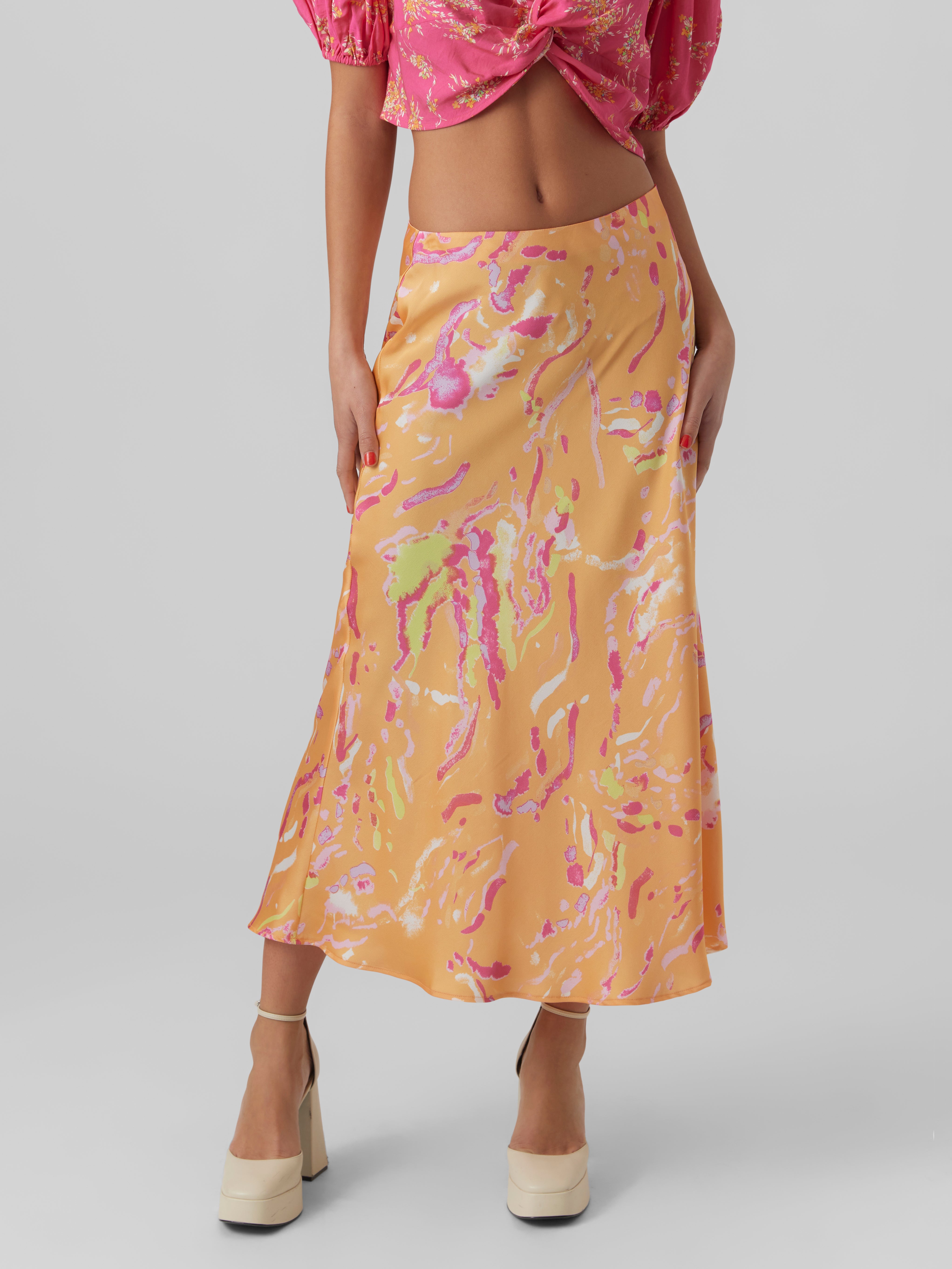 High waisted 2024 maxi skirt 50