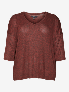 Vero Moda VMCBRIANNA Pullover -Fired Brick - 10297287