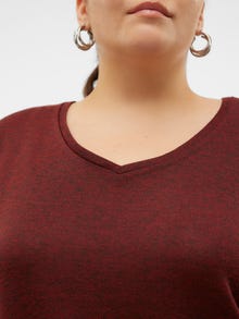 Vero Moda VMCBRIANNA Pullover -Fired Brick - 10297287