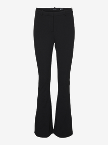 Vero Moda VMAMIRA Medelhög midja Byxor -Black - 10297310