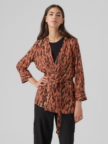 Vero Moda VMEASY Cardigan -Mahogany - 10297344