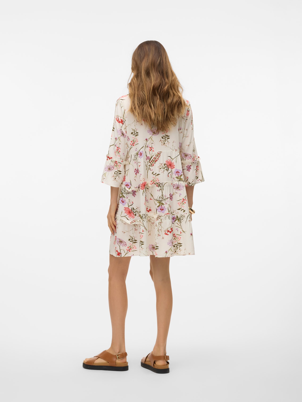 Vero Moda VMEASY Kort kjole -Birch - 10297359