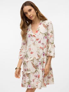 Vero Moda VMEASY Krótka sukienka -Birch - 10297359