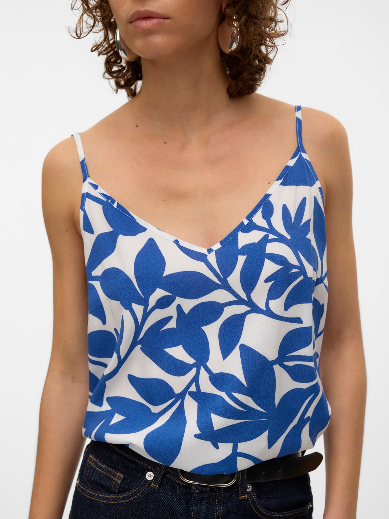 Vero Moda VMEASY Tank-Top -Snow White - 10297362