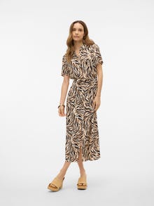 Vero Moda VMEASY Długa sukienka -Birch - 10297365